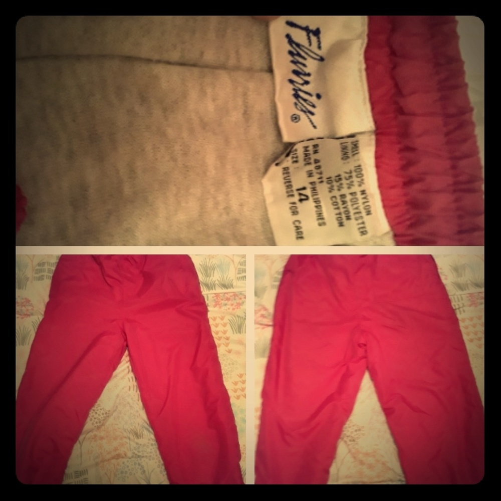 Hot Pink Snowpants